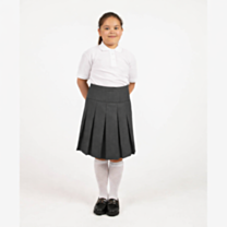 Girl's All Round Drop Waist Pleated Skirt