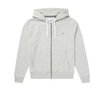 Grey Marl Plus Size Sturdy Fit Cotton Rich Authentic Brushback Zip-Up Hoodie 32″– 46″ Chest