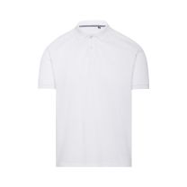Sturdy Fit White Polo Shirt 100% Cotton 32-46in